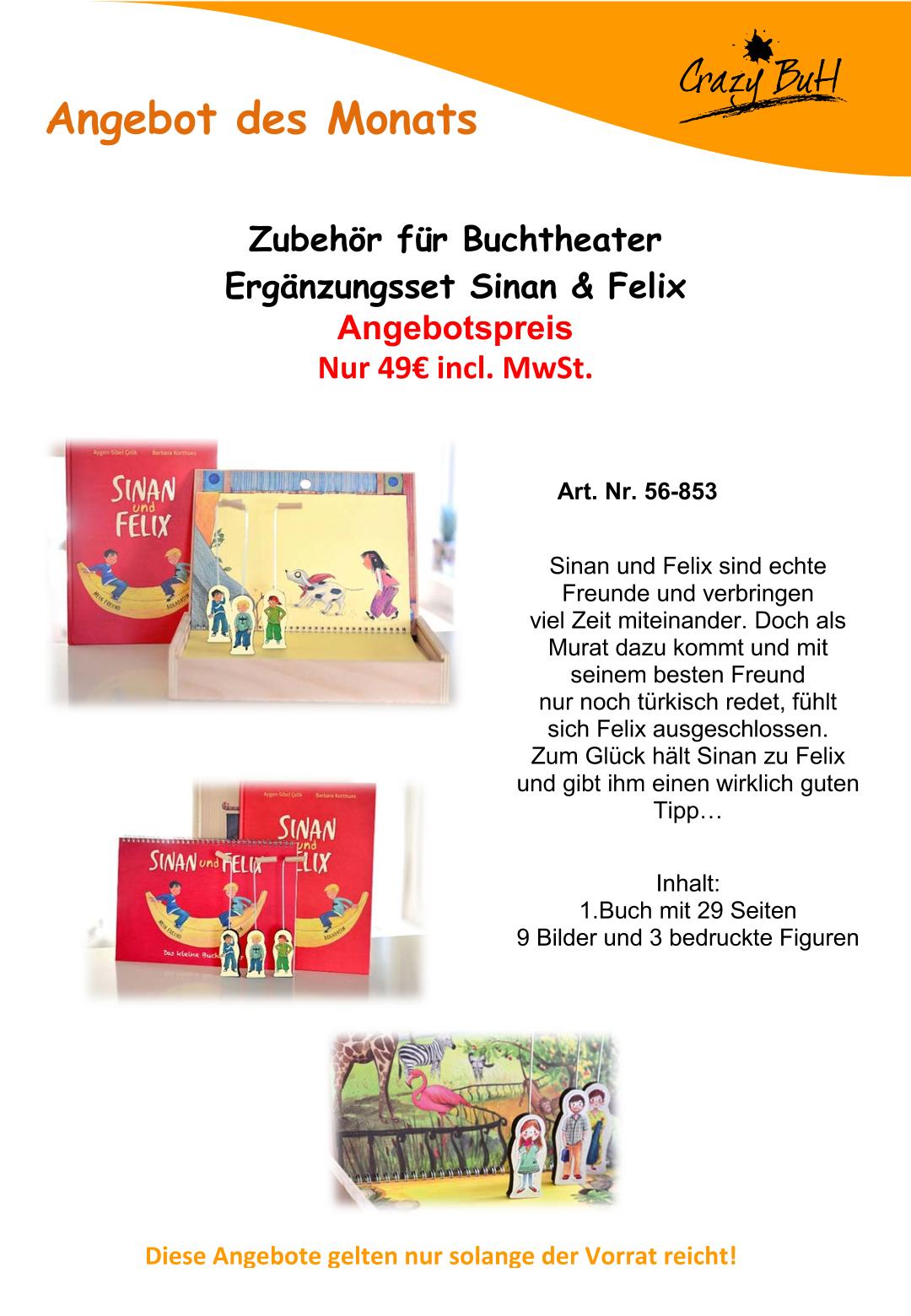 Buchtheater Ergänzung Sinan und Felix